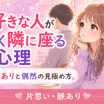 好きな人が隣の席に座るのは脈あり?わざと近くに来る男性心理と見分け方