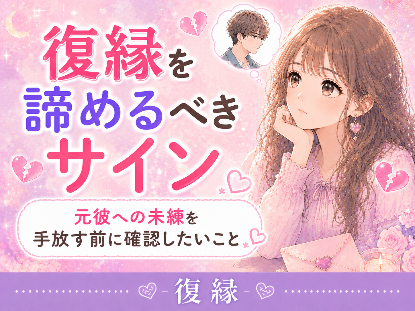 復縁を諦めるべきサイン