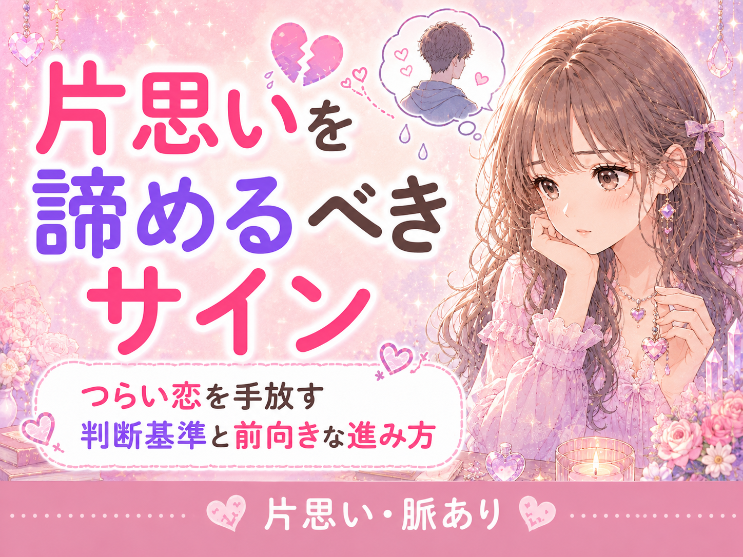 片思いを諦めるべきサイン