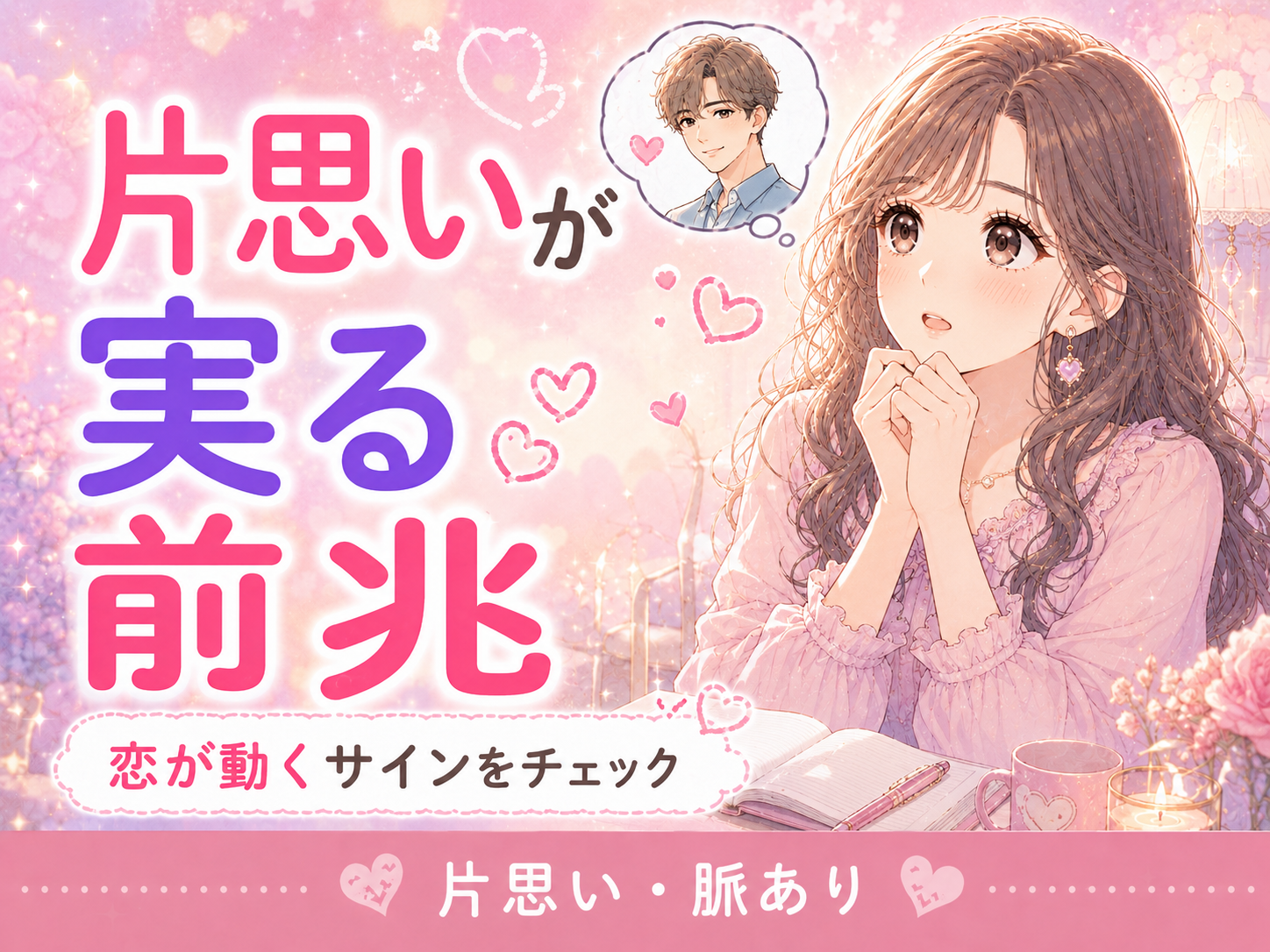 片思いが実る前兆とは