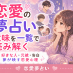 恋愛の夢占い一覧|好きな人・元彼・告白・キスなど夢の意味