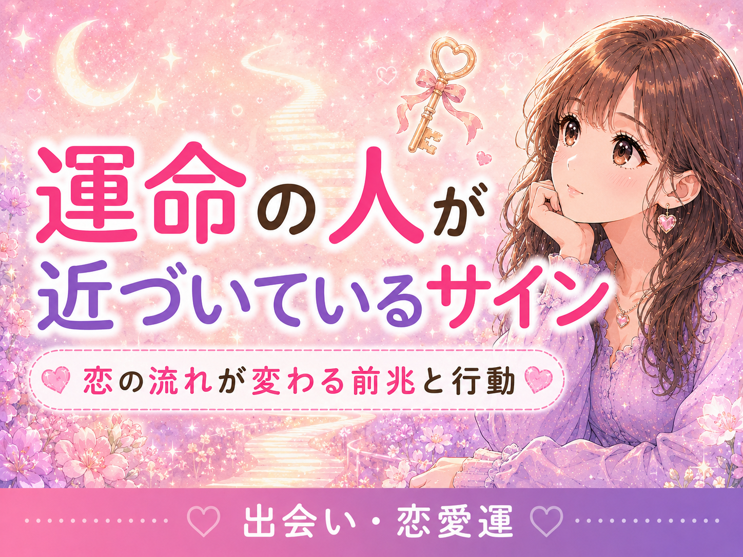 運命の人が近づいているサイン｜恋の流れが変わる前兆と行動