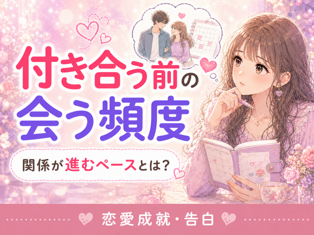 マッチングアプリで付き合う前の会う頻度｜関係が進むペースと注意点