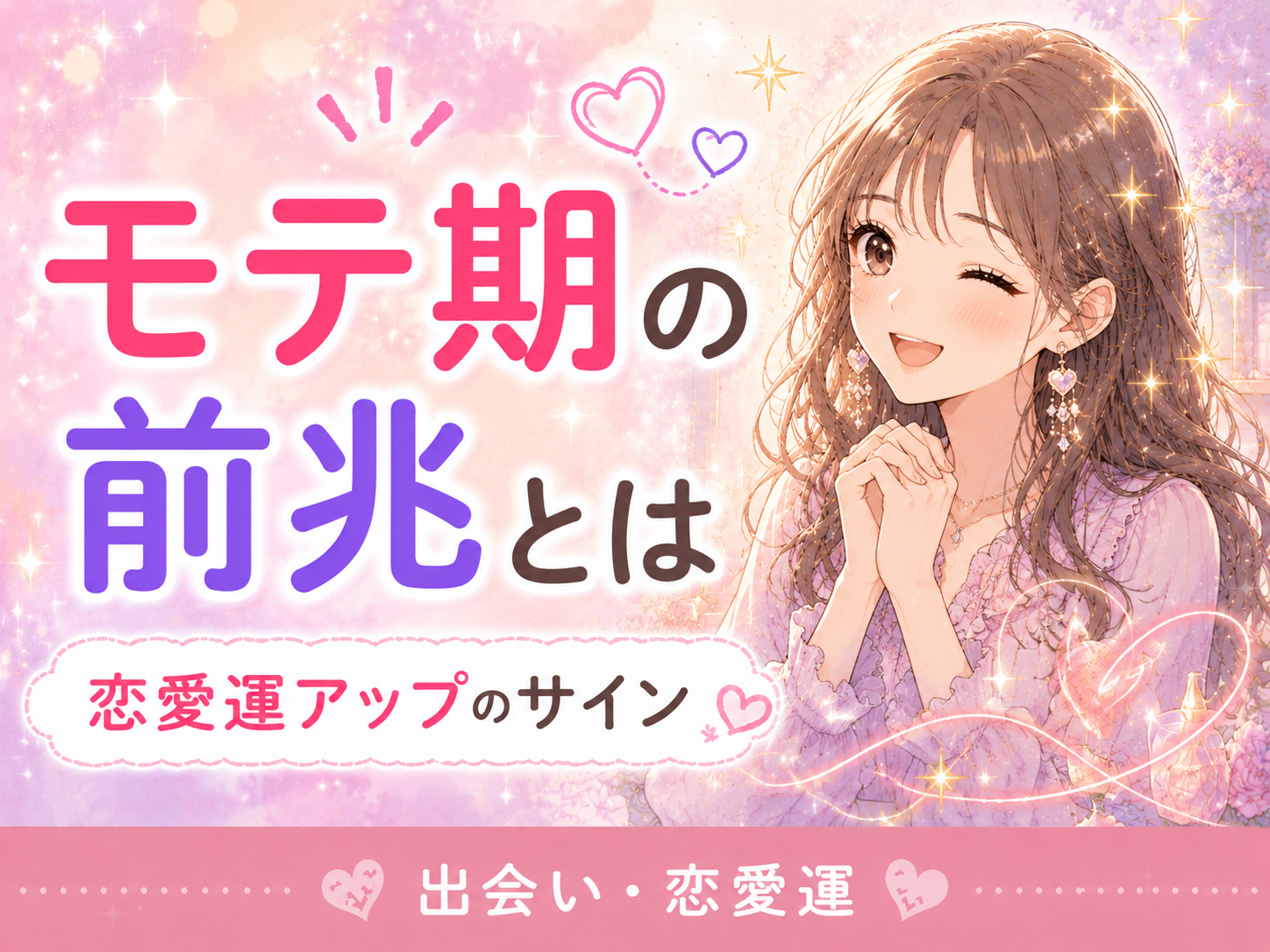 モテ期の前兆とは