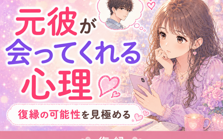 元彼が会ってくれる心理