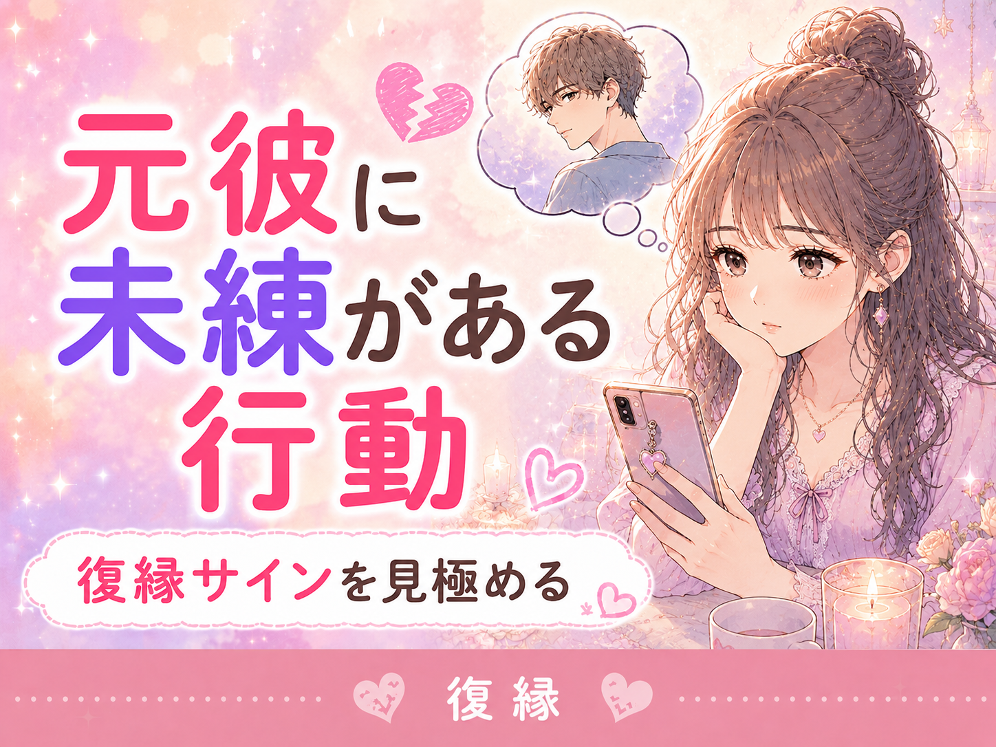 元彼に未練がある行動とは