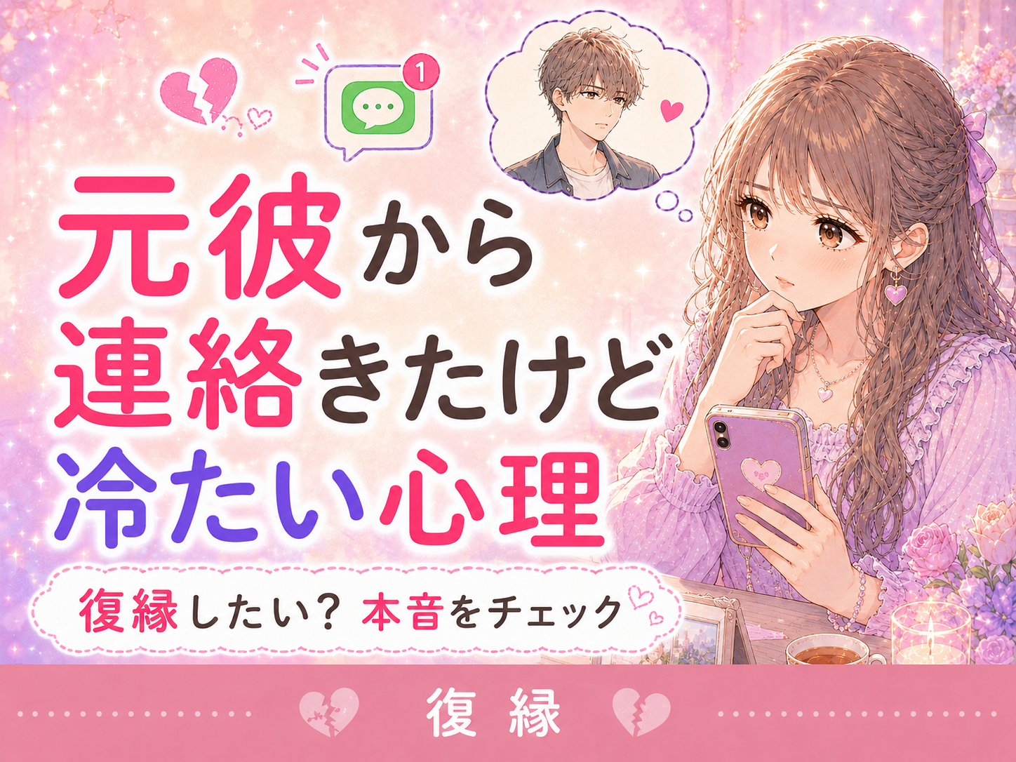 元彼から連絡きたけど冷たい心理
