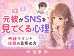 元彼がSNSを見てくる心理
