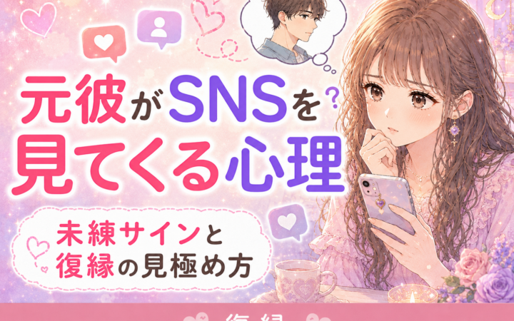 元彼がSNSを見てくる心理