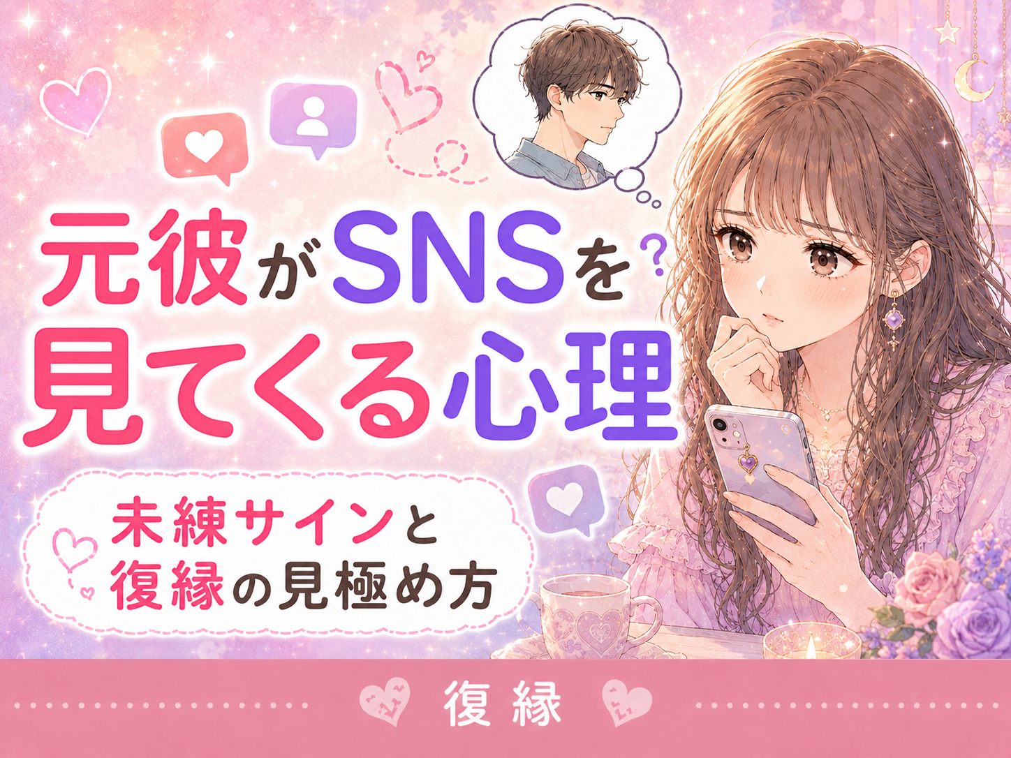 元彼がSNSを見てくる心理
