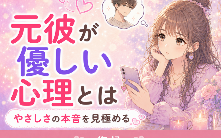 元彼が優しい心理とは