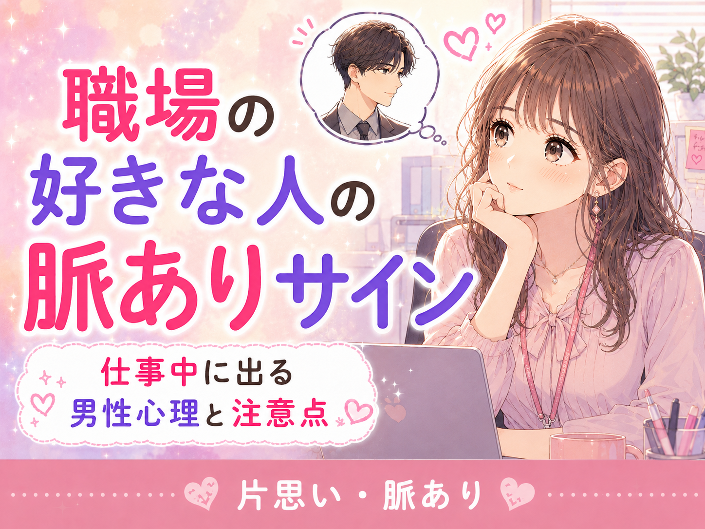 職場の好きな人の脈ありサイン
