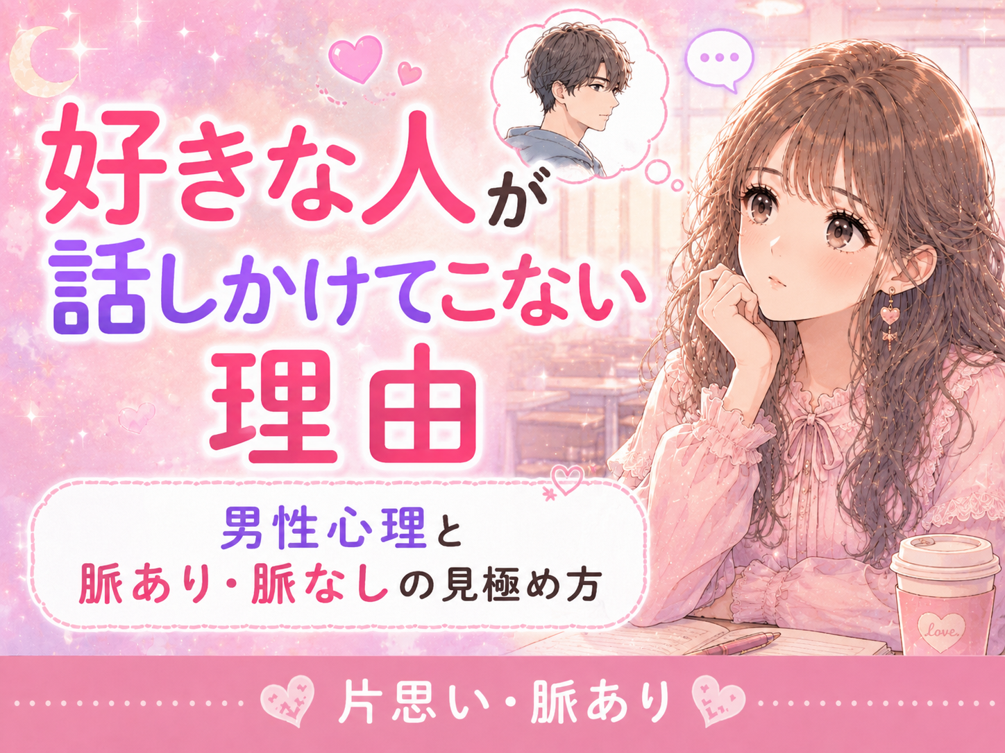 好きな人が話しかけてこない理由
