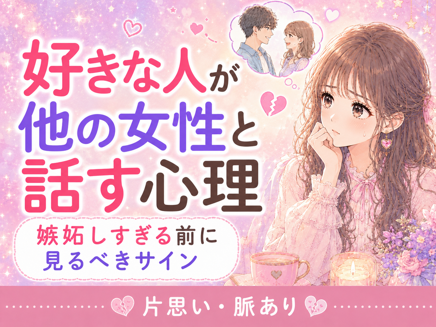 好きな人が他の女性と話す心理