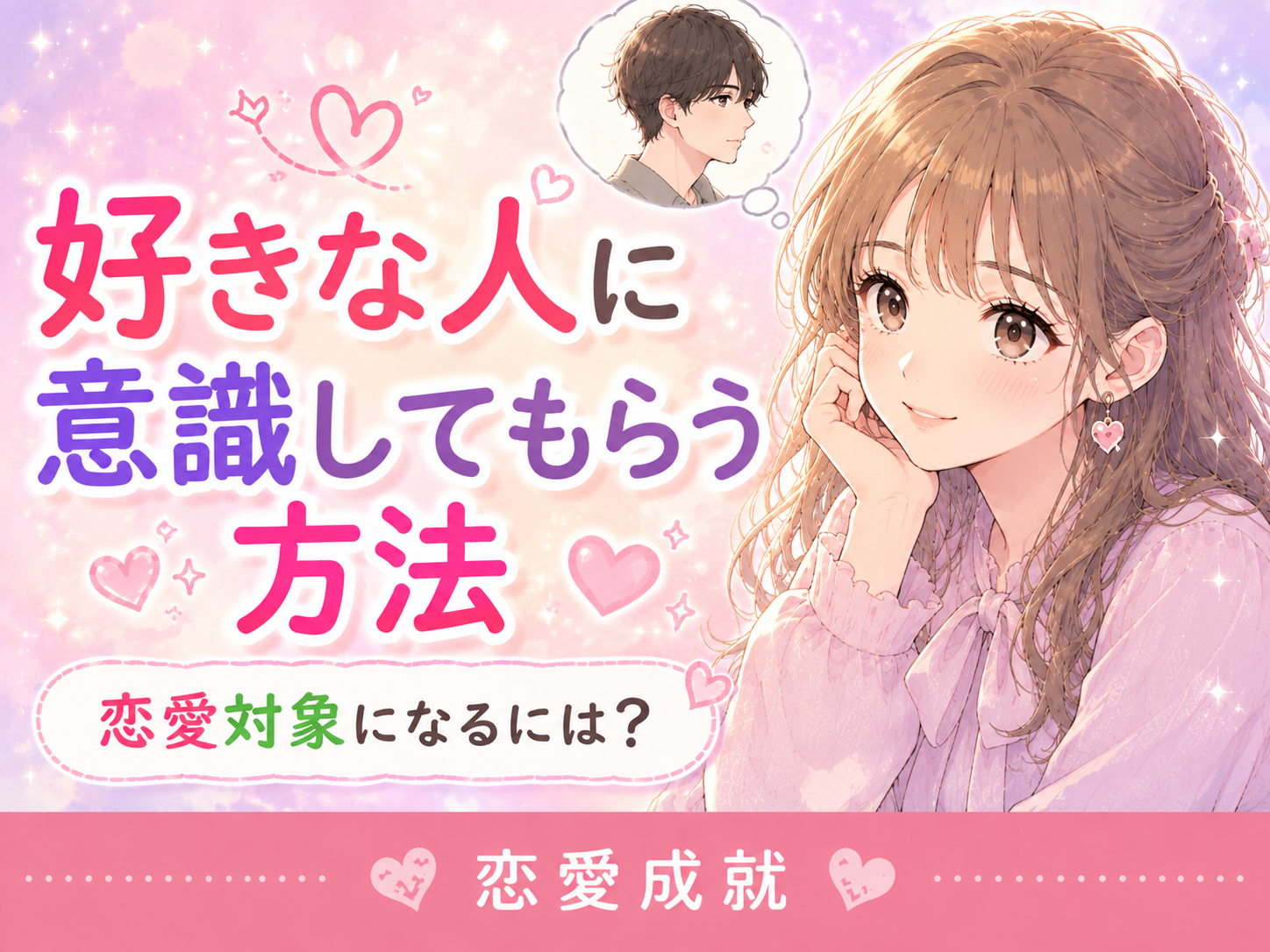 好きな人に意識してもらう方法｜恋愛対象になるための自然な距離の縮め方