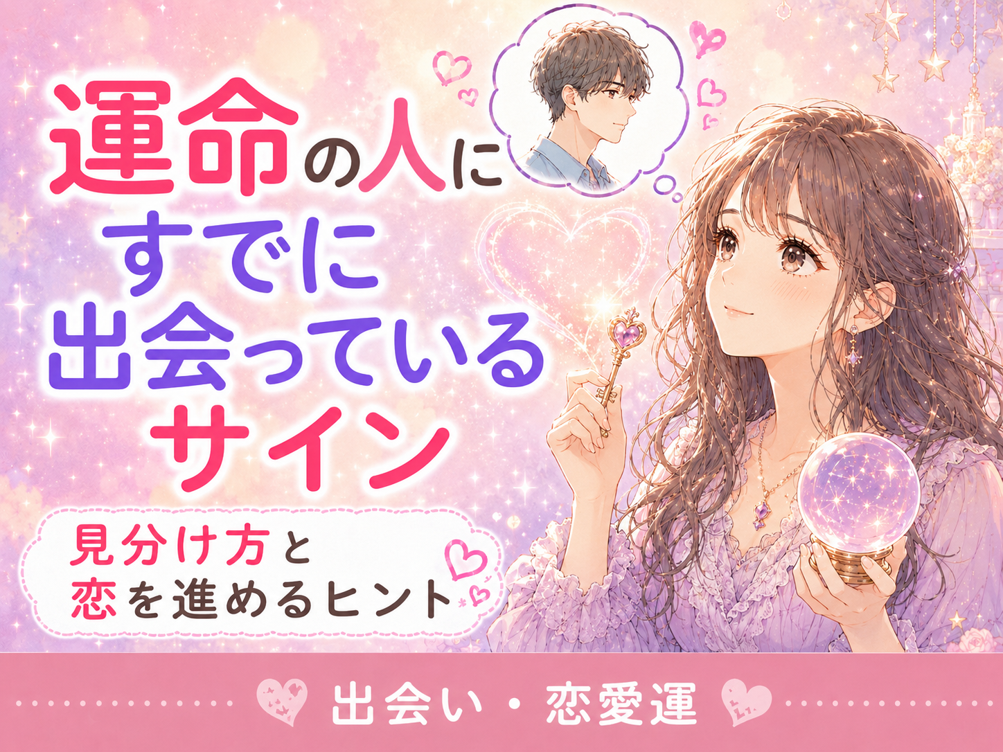 運命の人にすでに出会っているサイン